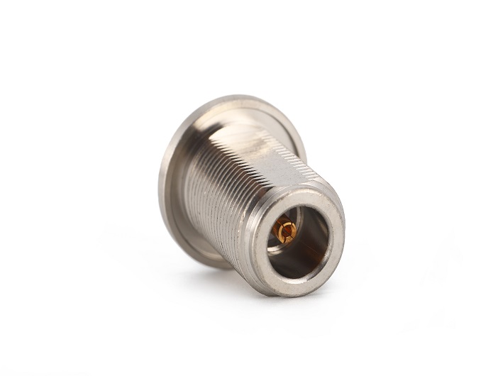 用于RG 316电缆的N型母头隔板式射频连接器