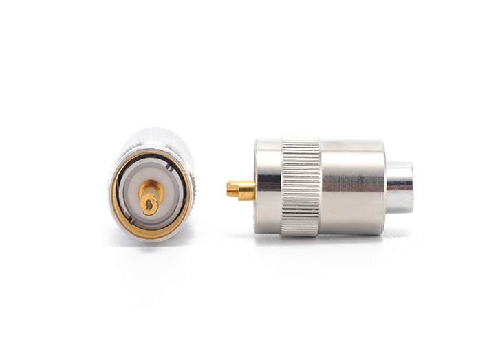 img 2 of 用于 RG 58 电缆的 UHF 公头旋入式射频同轴连接器
