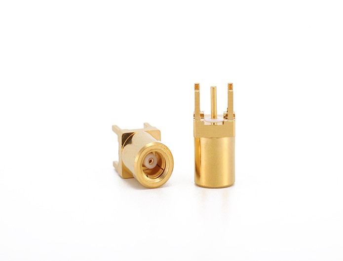 img 1 of SMB母头直式射频同轴连接器，PCB安装