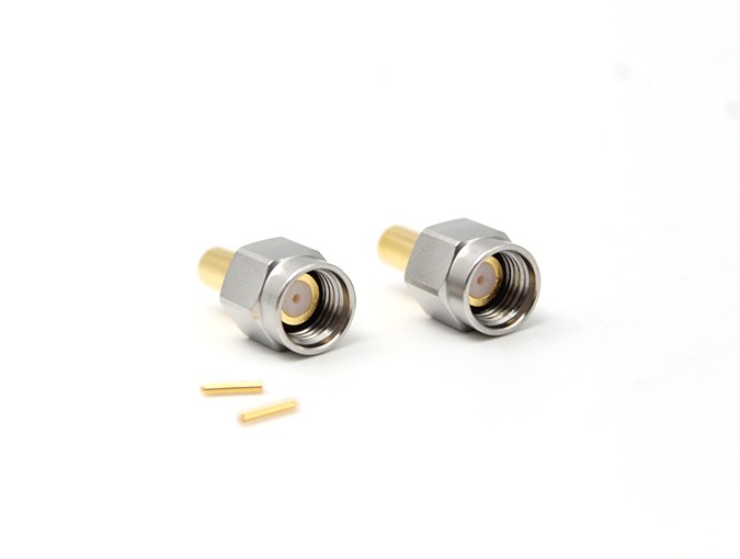 img 1 of 射频连接器，不锈钢 SMA 公头，适用于 .086/RG405 电缆