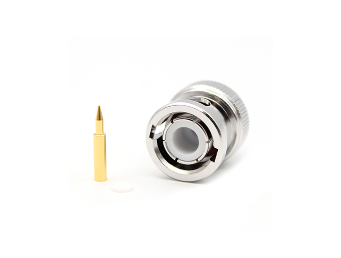 用于RG141/RG402电缆的BNC公头射频连接器