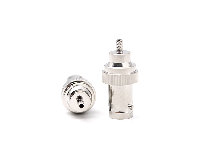 用于 RG316 电缆压接的 BNC 母头射频连接器