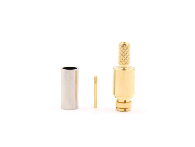 RG316压接用SMP母头射频连接器