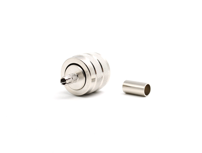 射频连接器 UHF 公头，用于 RG58 电缆压接