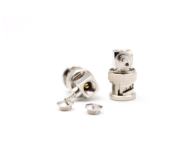 用于RG316/RG174电缆的BNC公头R/A连接器
