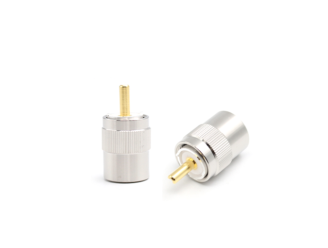 SYV-50-7-1 电缆用 UHF 公头旋入式连接器