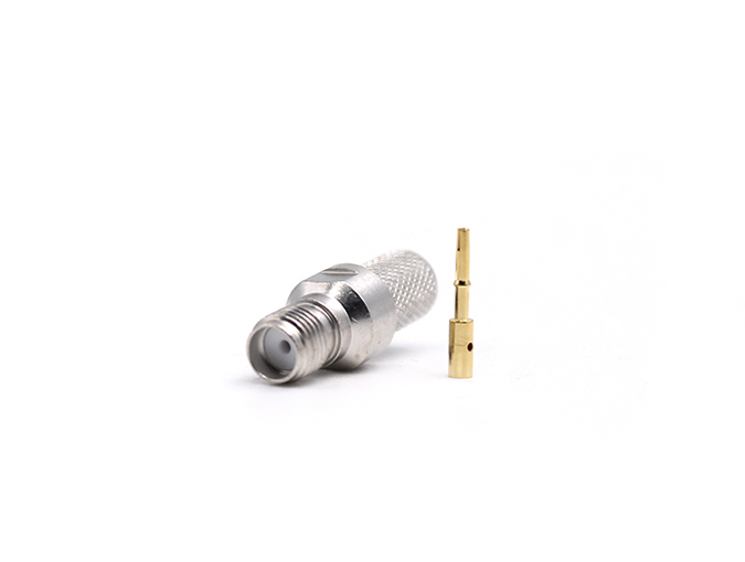 用于 LMR300 电缆压接的 SMA 母头射频连接器