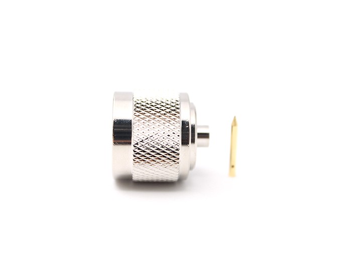 img 2 of 用于 RG141 电缆的 N 型公头射频连接器