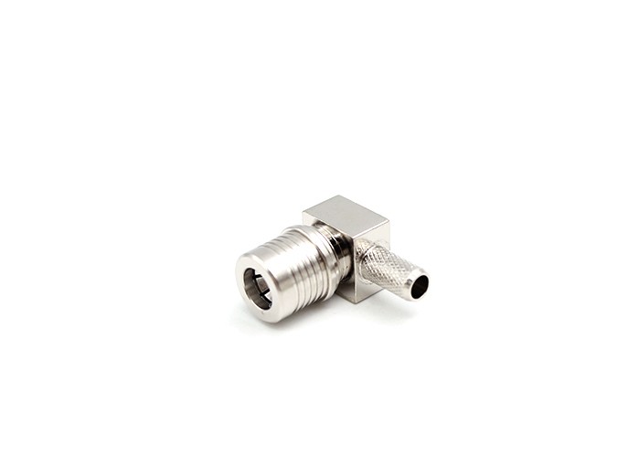 img 2 of RF连接器QMA公头直角，用于LMR200电缆压接