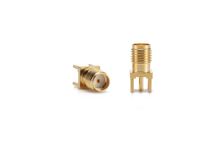 射频连接器 SMA 母头 PCB 安装