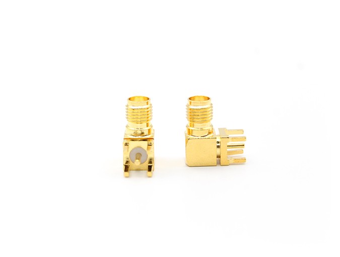 img 2 of 用于PCB的SMA直角母头连接器