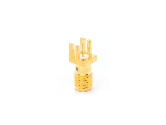 img 1 of 射频连接器 SMA 母头 PCB 安装