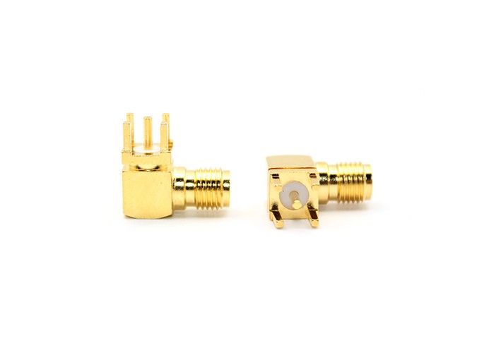 img 1 of 用于PCB的SMA直角母头连接器