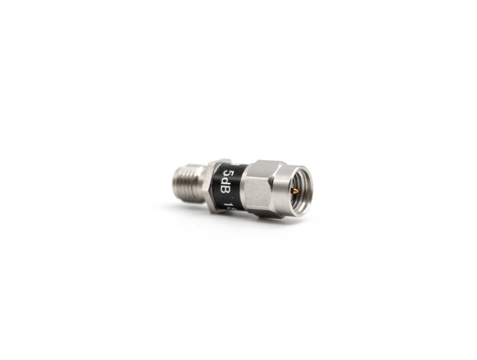 img 2 of SMA公头转母头衰减器，功率2W，18GHz，5dB