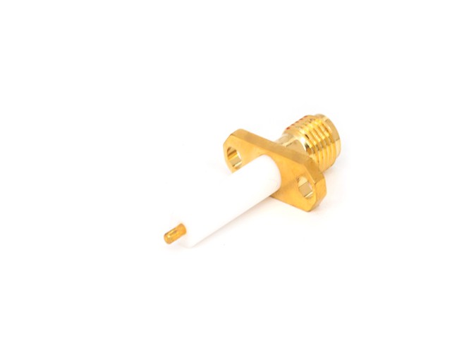 img 2 of 射频连接器 SMA 母头法兰安装