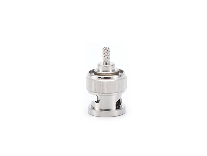 img 2 of 用于 RG316 电缆压接的射频连接器 BNC 公头