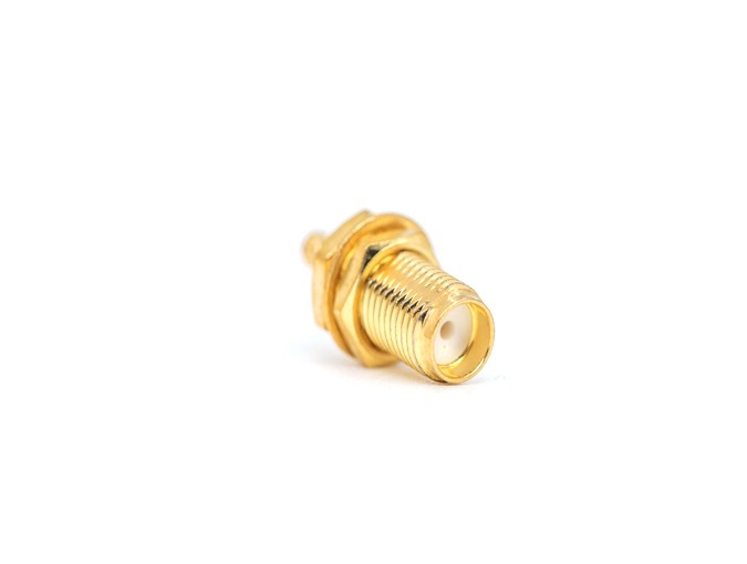 img 1 of 用于RG316电缆的SMA母头隔板连接器