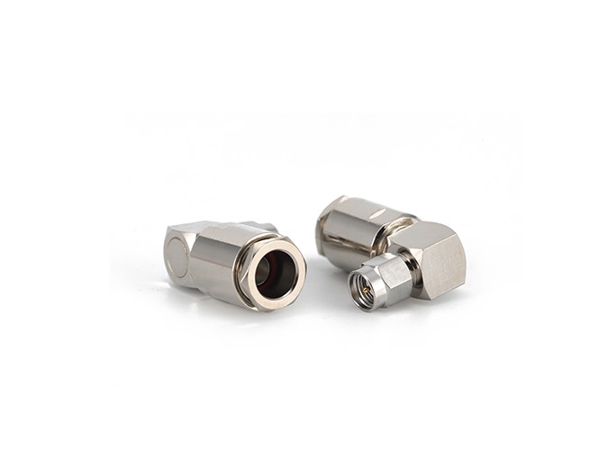 img 2 of 射频连接器 SMA 公头直角，适用于 LMR300 电缆，带夹具