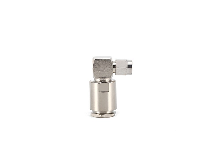 img 1 of 射频连接器 SMA 公头直角，适用于 LMR300 电缆，带夹具