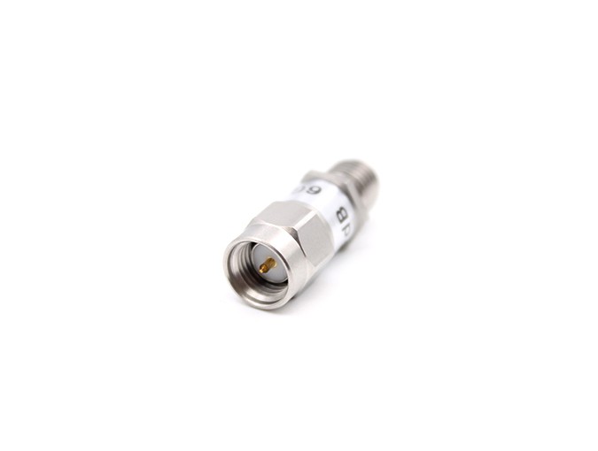 img 1 of SMA公头转母头衰减器，功率2W，6GHz，3dB