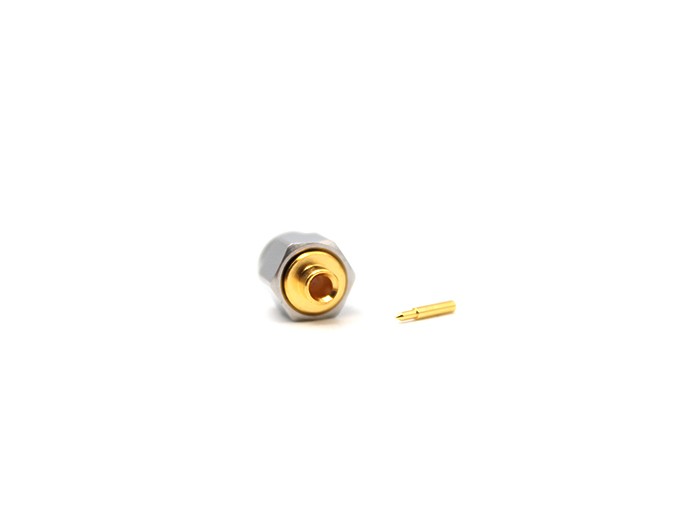 img 2 of 射频连接器，不锈钢 ISMA 公头，0.086 英寸/RG405 电缆