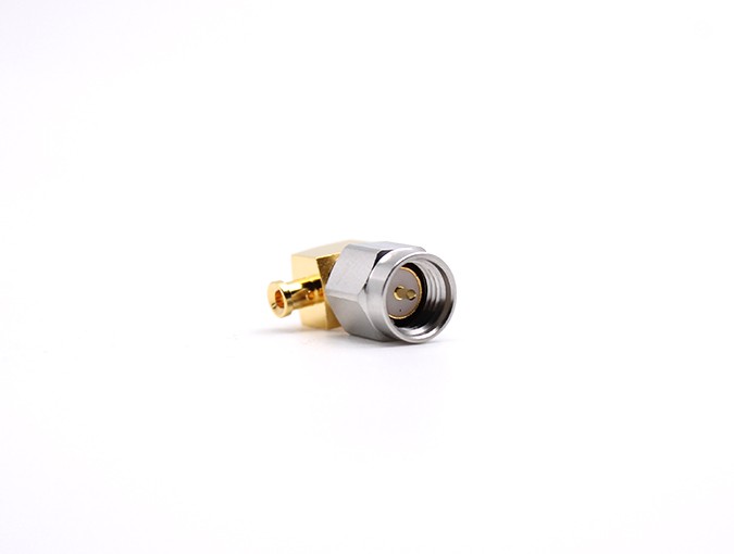 img 2 of SMA 公头直角不锈钢射频连接器