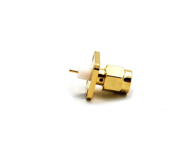 img 1 of SMA 公头法兰连接器端子