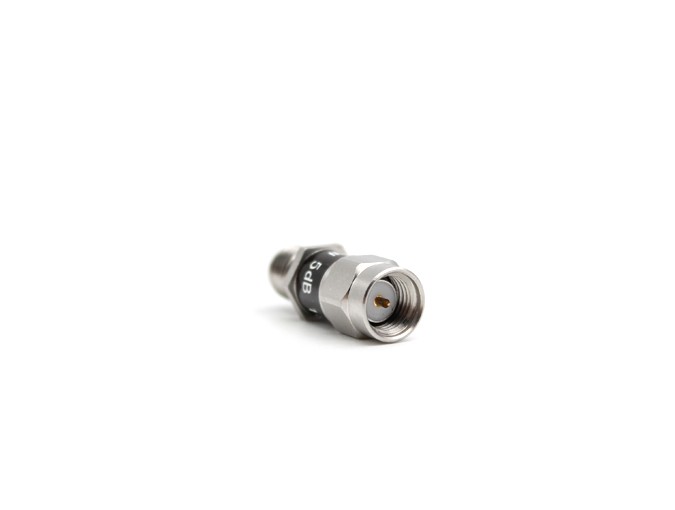 img 1 of SMA公头转母头衰减器，功率2W，18GHz，5dB
