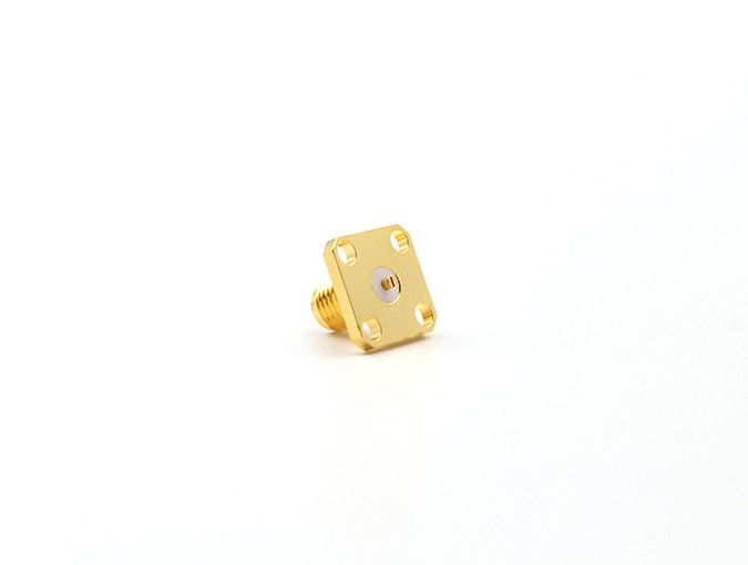 img 1 of SMA 母头 4 孔法兰连接器安装座