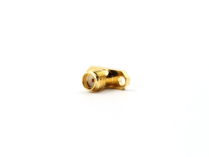 img 2 of SMA母头2孔法兰连接器，用于端子