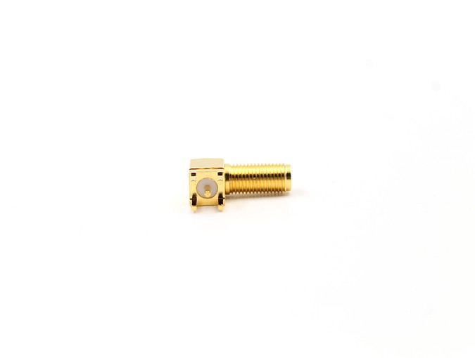 img 2 of SMA射频连接器母头隔板直角PCB安装