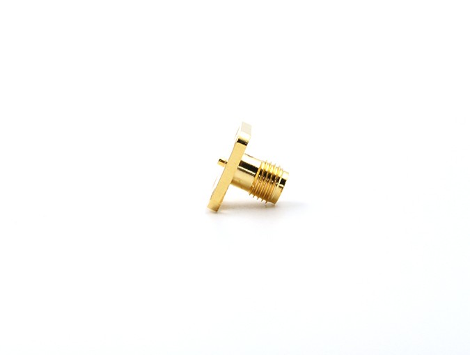 img 2 of SMA 母头 4 孔法兰连接器安装座