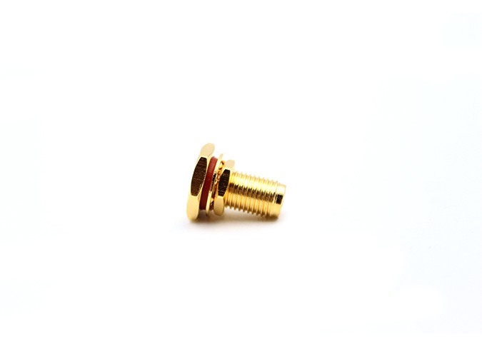 img 1 of 射频连接器 SMA 母头隔板接头，适用于 1.32 电缆