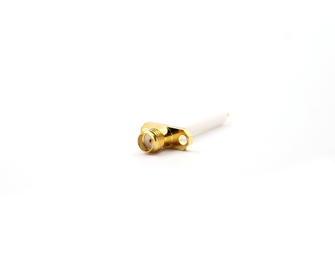 img 1 of SMA母头2孔法兰射频同轴连接器