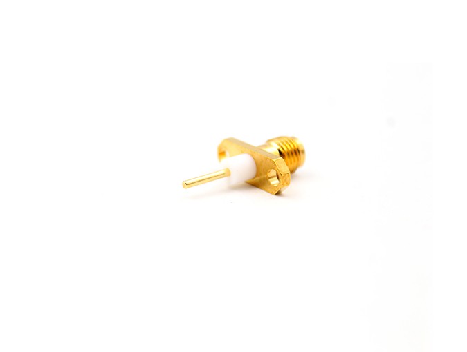 img 1 of 射频连接器 SMA 母头法兰安装
