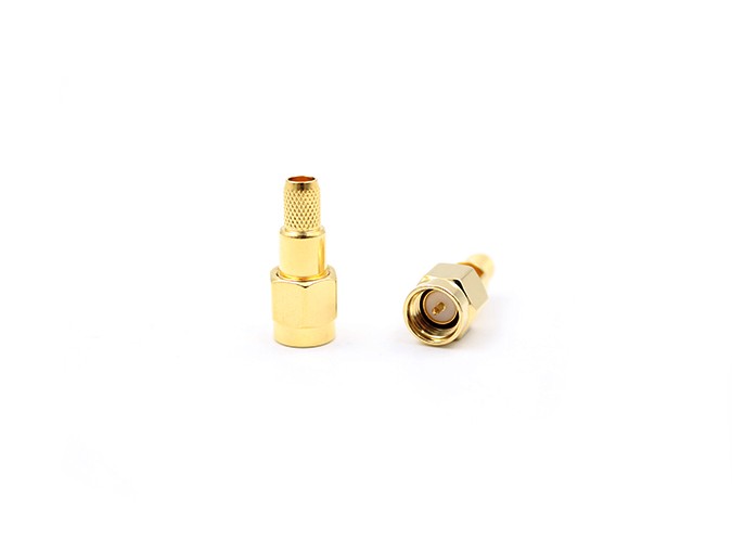 img 2 of 带窗口射频连接器的 RG58 电缆用 SMA 公头连接器