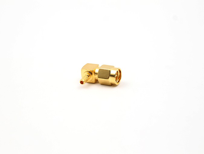 img 2 of 用于RG316电缆的SMA直角公头射频连接器
