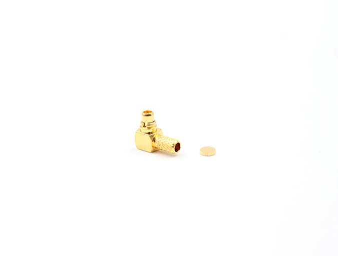 img 1 of 适用于RG316电缆的MMCX公头直角射频连接器