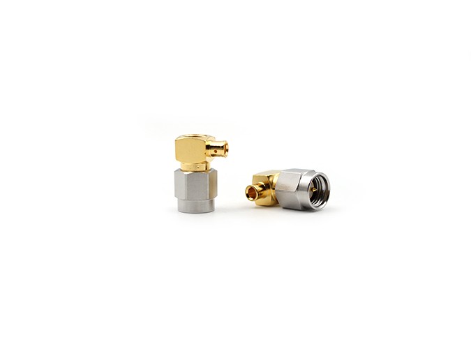 img 1 of 射频连接器，不锈钢SMA公头直角，适用于.086/RG405电缆