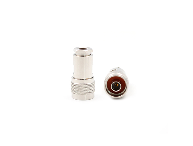 img of N型直通公头连接器，用于端子