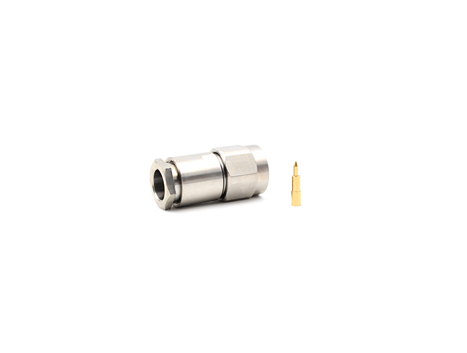 img of N型公头不锈钢连接器，适用于RG214电缆夹式连接器