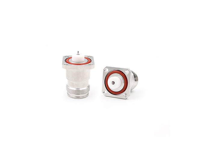 img of RF 连接器 4.3-10 母头法兰安装