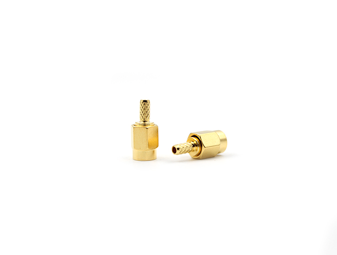 用于 RG316 电缆的射频连接器 SSMA 公头
