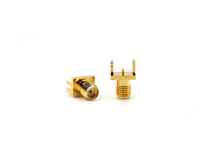 射频连接器 SMA 母头 PCB 安装