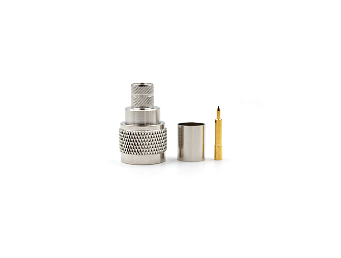 LMR400电缆用N型公头射频连接器，压接式