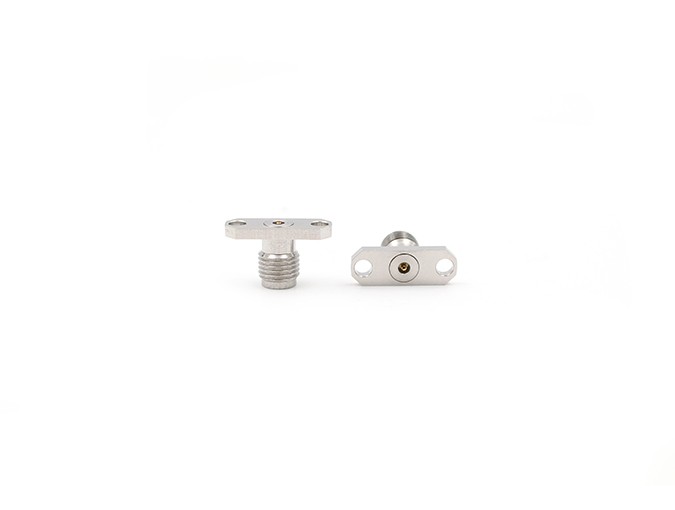 img 2 of 2.92mm 内螺纹法兰安装座，适用于直径 0.38 的销钉