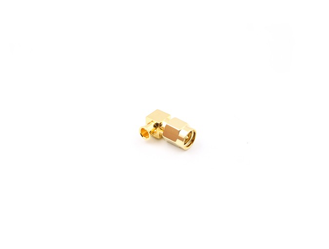 img 1 of 用于 .141 电缆的 SMA 公头直角连接器