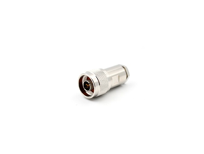 img 2 of 用于 TRC-50-2 电缆的 N 型公头射频连接器，带夹子