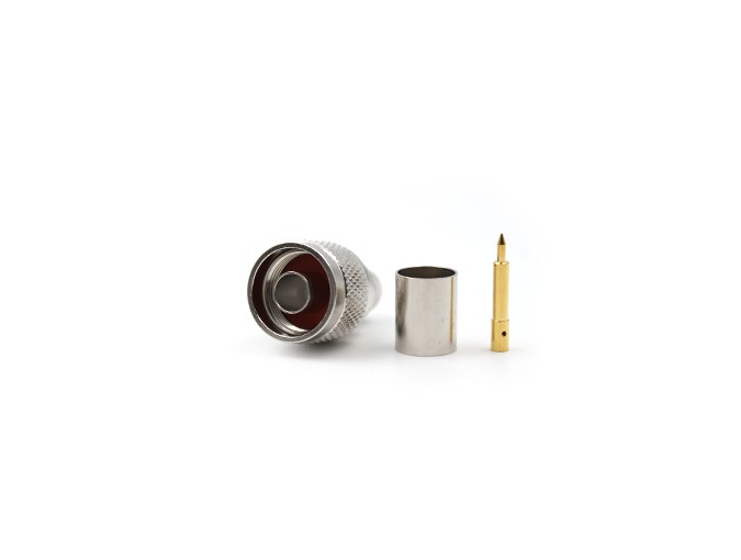 img 2 of LMR400电缆用N型公头射频连接器，压接式