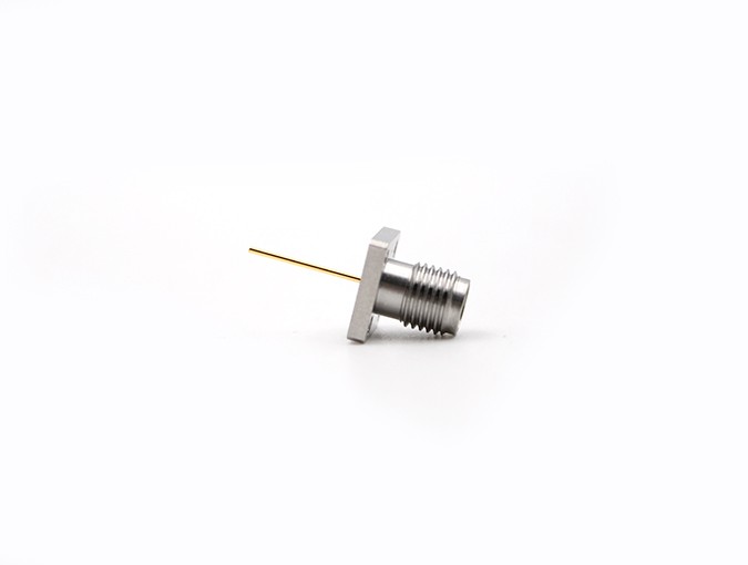 img 2 of 射频连接器，不锈钢材质，2.92mm 母头法兰安装